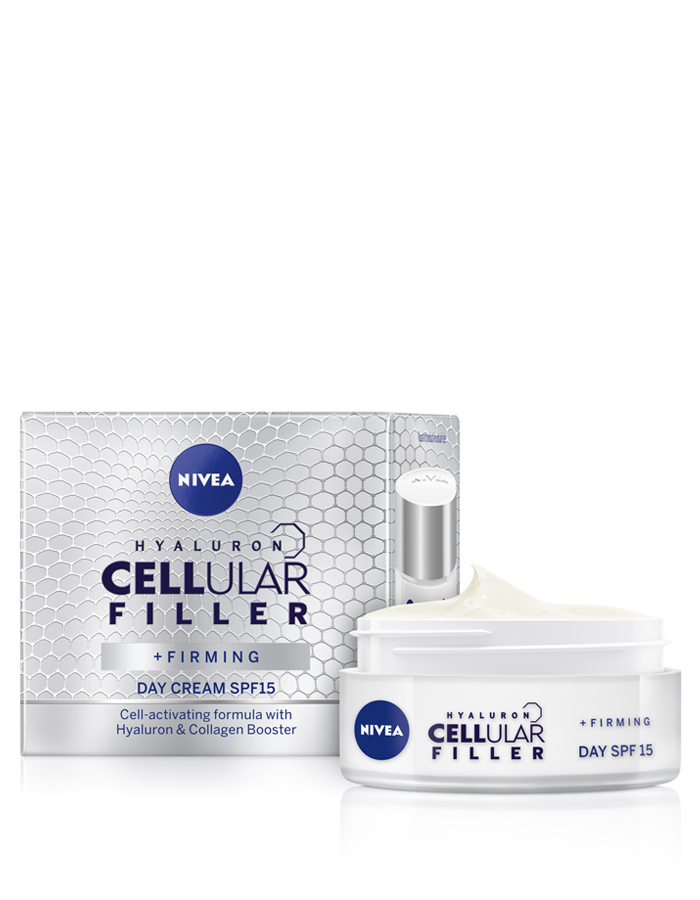 NIVEA Hyaluron Cellular Filler Κρέμα Ημέρας με SPF 15 ή SPF 30